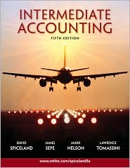 Intermediate Accounting w/Google Annual Report by J. David Spiceland: Book Cover