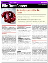 Bile Duct Cancer (Quamut)