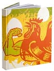 Product Image. Title: Rooster Orange Sketchbook