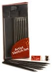 Product Image. Title: Artist Graphite Pencil Sketch Set