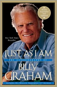 Just As I Am by Billy Graham: Book Cover