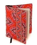 Product Image. Title: Vera Bradley Frankly Scarlet Fabric Paperback Bookcover