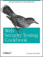 Web Security Testing Cookbook by Paco Hope: Book Cover