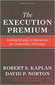 Execution Premium by Robert S. Kaplan: Book Cover