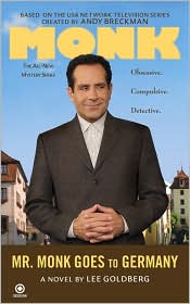 Mr. Monk Goes to Germany by Lee Goldberg: Book Cover