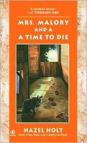 Mrs. Malory and a Time to Die by Hazel Holt: Book Cover