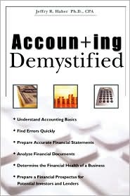 Accounting Demystified by Jeffry R. Haber: Book Cover