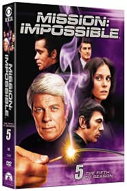 Mission Impossible - Season 5 with Greg Morris: DVD Cover