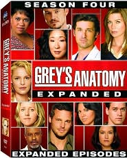 Grey's Anatomy - Season 4 with Ellen Pompeo: DVD Cover