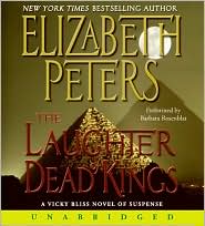 The Laughter of Dead Kings (Vicky Bliss Series #6) by Elizabeth Peters: CD Audiobook Cover