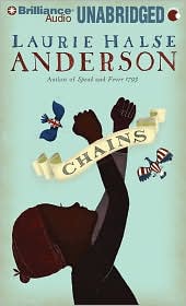 Chains by Laurie Halse Anderson: Audiobook Cover