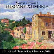 Karen Brown's Tuscany & Umbria 2009 by Clare Brown: Book Cover