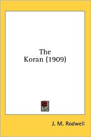 Koran by J. M. Rodwell: Book Cover