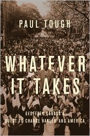 Whatever It Takes by Paul Tough: Book Cover