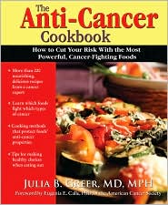 Anti-Cancer Cookbook by Julia B. Greer: Book Cover