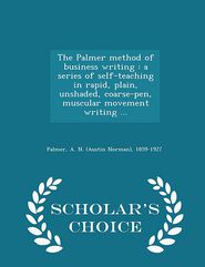 The Palmer method of business writing: a series of self-