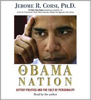 The Obama Nation by Jerome R Corsi: CD Audiobook Cover