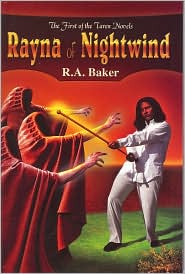 Rayna of Nightwind by R. A. Baker: Book Cover