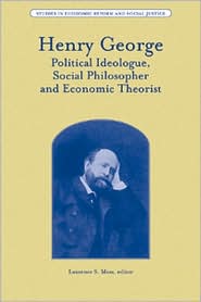 Henry George by Laurence S. Moss: Book Cover