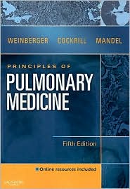 Principles of Pulmonary Medicine by Steven E. Weinberger: Book Cover