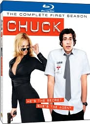 Chuck - Season 1 with Zachary Levi: Blu-ray Cover