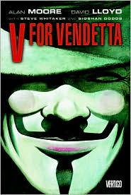 V for Vendetta by Alan Moore: Book Cover