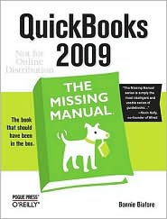 QuickBooks 2009 by Bonnie Biafore: Book Cover