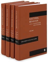 Electoral Behavior by Jocelyn Evans: Book Cover