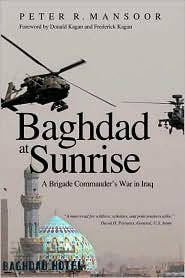 Baghdad at Sunrise by Peter R. Mansoor: Book Cover
