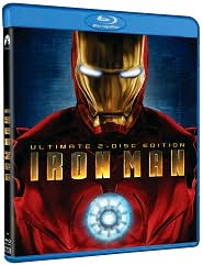Iron Man with Robert Downey Jr.: Blu-ray Cover