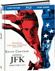 JFK with Kevin Costner: Blu-ray Cover
