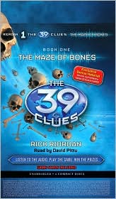 The Maze of Bones (The 39 Clues Series #1) by Rick Riordan: CD Audiobook Cover