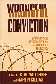 Wrongful Conviction by C. Ronald Huff: Book Cover