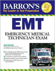 Barron's EMT Exam by Will Chapleau EMT-P RN: Book Cover