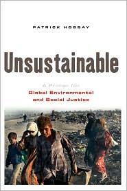 Unsustainable by Patrick Hossay: Book Cover