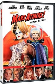 Mars Attacks! starring Jack Nicholson: DVD Cover