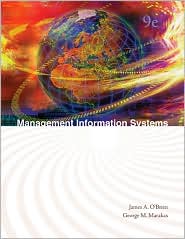 Management Information Systems by James A. O'Brien: Book Cover