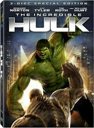The Incredible Hulk with Edward Norton: DVD Cover