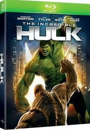 The Incredible Hulk with Edward Norton: Blu-ray Cover