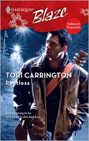 Restless (Harlequin Blaze Series #439) by Tori Carrington: Book Cover