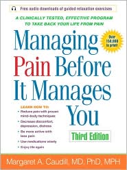 Managing Pain Before It Manages You by Margaret A. Caudill: Book Cover