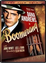 Boomerang! with Dana Andrews: DVD Cover