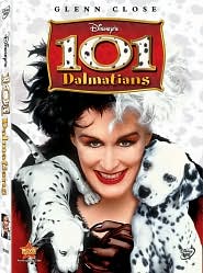 101 Dalmatians with Glenn Close: DVD Cover