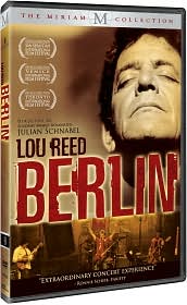 Lou Reed's Berlin with Lou Reed: DVD Cover