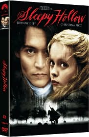 Sleepy Hollow with Johnny Depp: DVD Cover