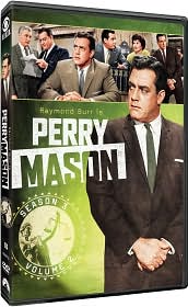 Perry Mason - Season 3, Vol. 2 with Raymond Burr: DVD Cover