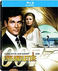 Live and Let Die with Roger Moore: Blu-ray Cover