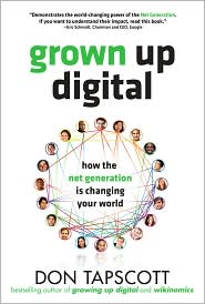 Grown up Digital by Don Tapscott: Book Cover