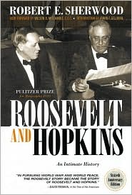 Roosevelt and Hopkins by Robert E. Sherwood: Book Cover