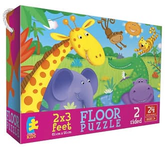 Cute Creatures Floor Puzzle
